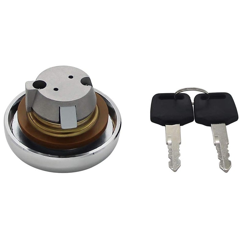 Dobest Gas Locking Cap Fuel Gas Tank Locking Cap Lid Cover Keys OEM:51049-5004 for Yamaha/fo Kawasaki - Image 4